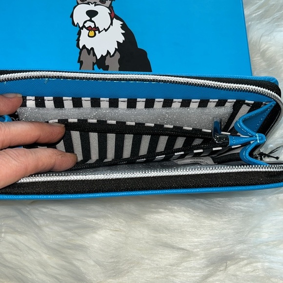 🆕 Marc Tetro Schnauzer Wallet Blue - Picture 5 of 5